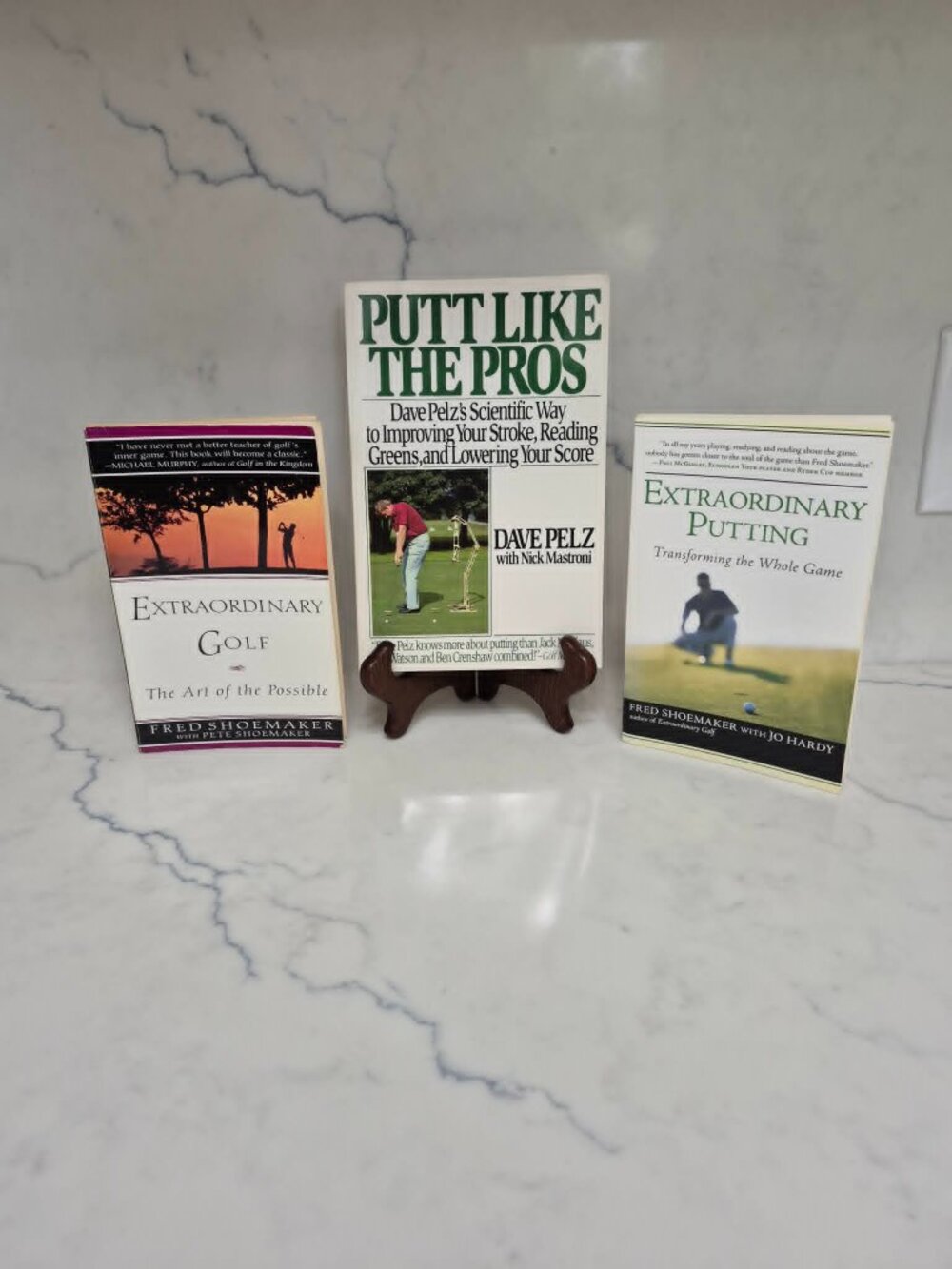 Trio of Great Gold Books Putting and Beyond